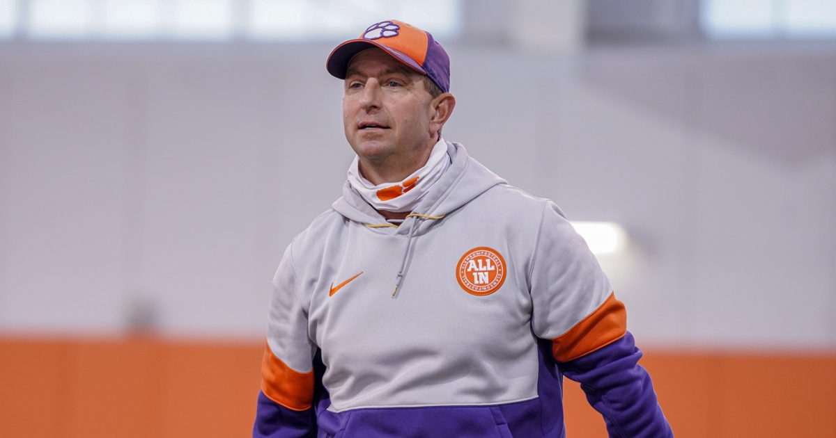 Dabo Swinney has accumulated a number of rings as Clemson's head coach. 