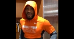 WATCH: Former BC standout wears Clemson gear after losing bet to Amari Rodgers