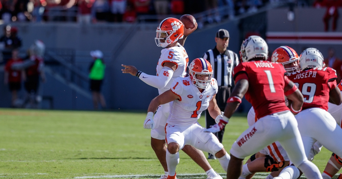 Clemson and NC State are seen as the top contenders for the ACC this year. 