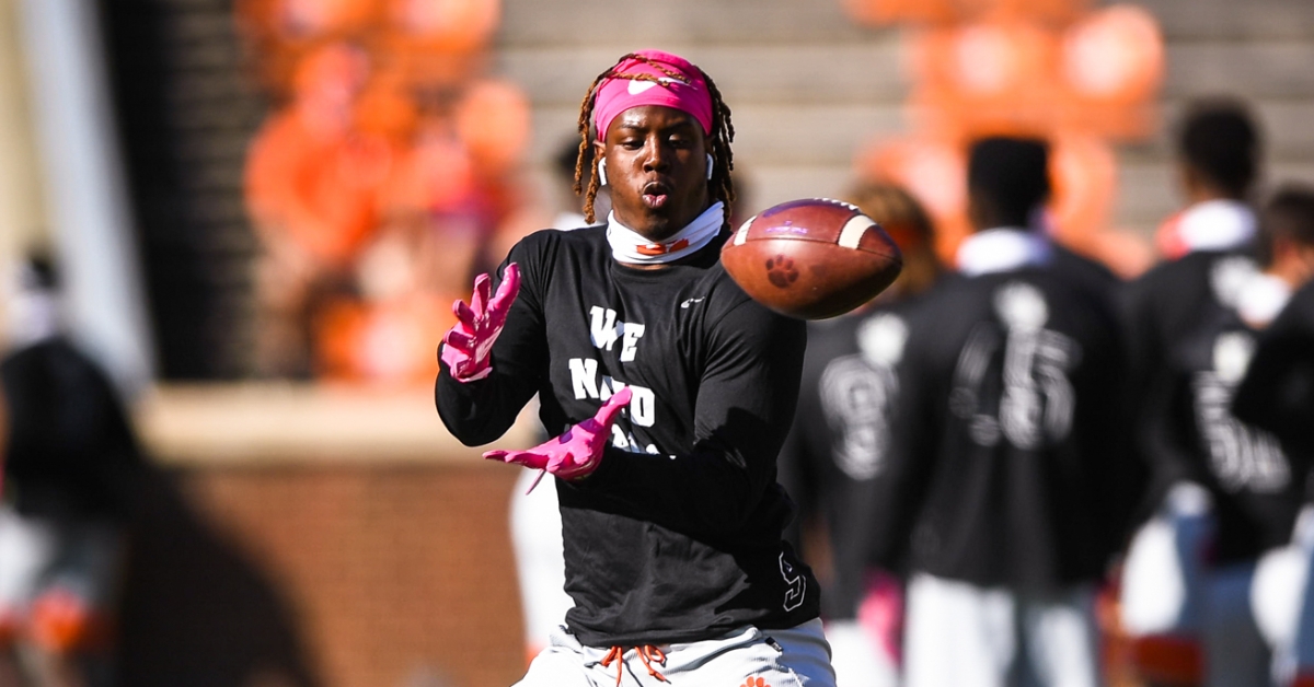 Travis Etienne will be one of the Tigers featured on pro day. (ACC photo)
