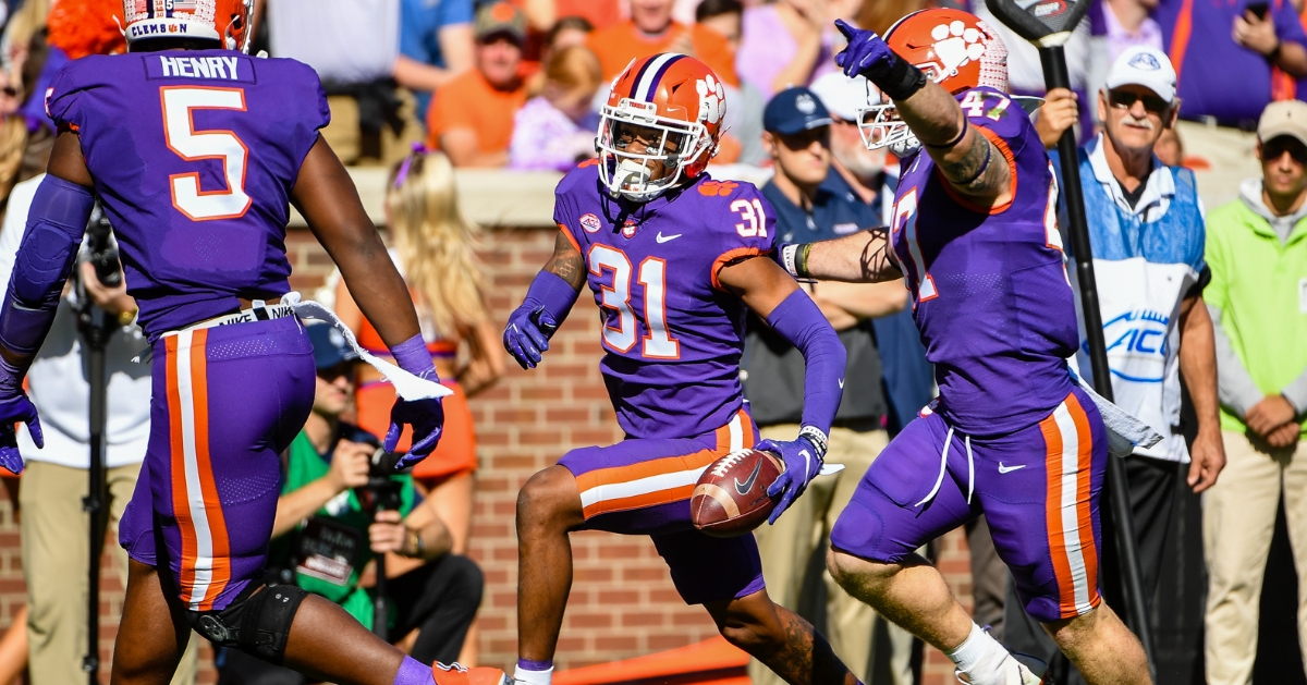 Goodrich emerged as Clemson's highest-rated player this season.
