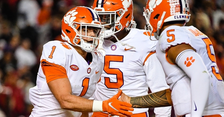 Will Shipley put together another strong effort in a Clemson win Saturday.