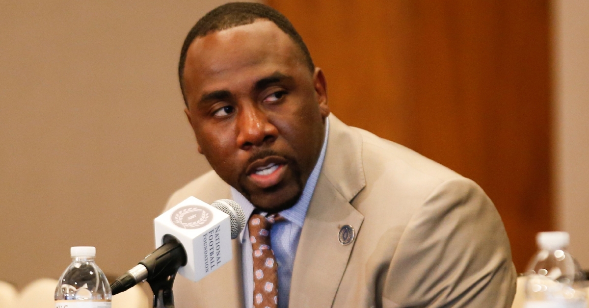 Spiller was honored in Las Vegas on Tuesday. (National Football Foundation/Melissa Macatee)