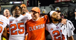 Swinney says he didn't consider outside hires and he's been having a blast