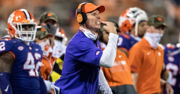 Brent Venables has said he is content to stay at Clemson.