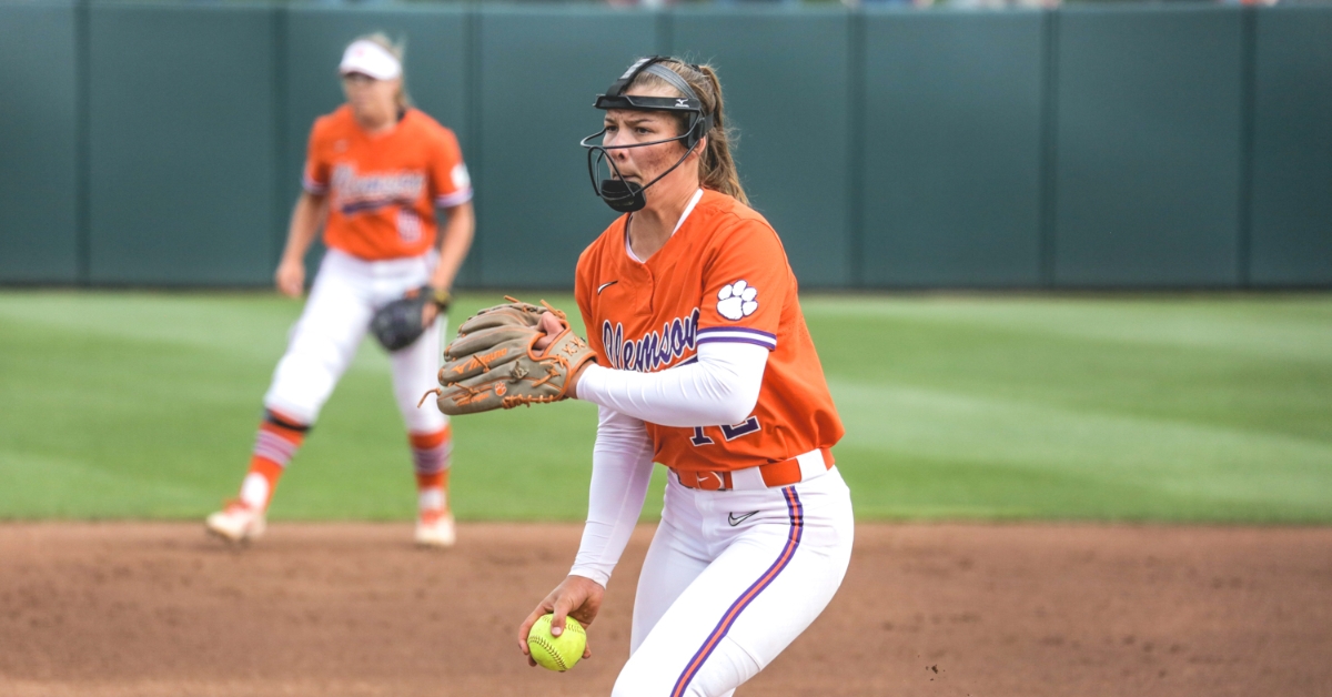 Cagle delivered yet another complete game to earn the win. (Clemson athletics file photo)