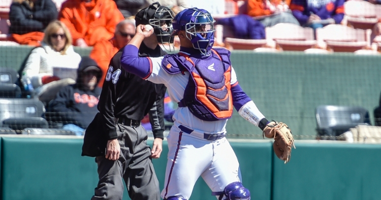 Jonathan French's status is to be determined moving forward, leaving Clemson on a third option at catcher.