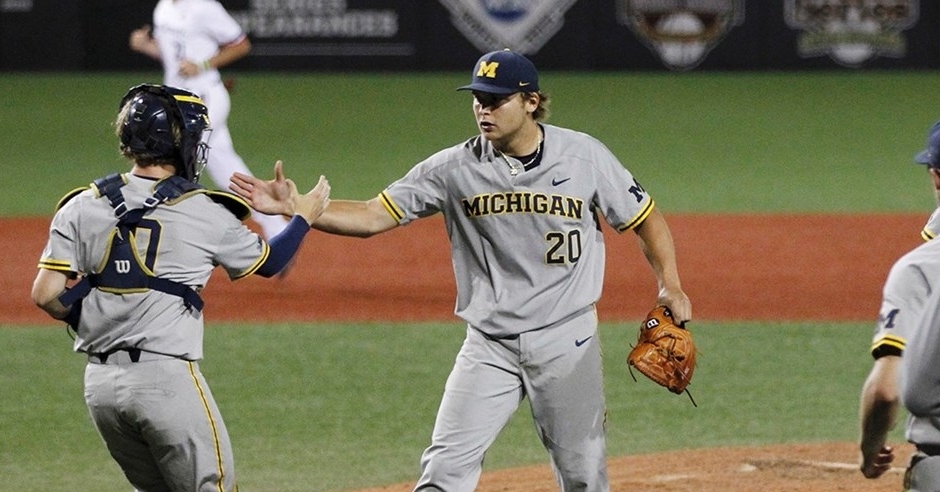 Willie Weiss joins Riley Bertram as Wolverines headed to Clemson this season as grad transfers (Michigan baseball photo).