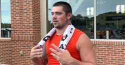 WATCH: Bryan Bresee and Will Shipley post-workout interviews