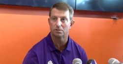 WATCH: Dabo Swinney updates the latest at Clemson media day