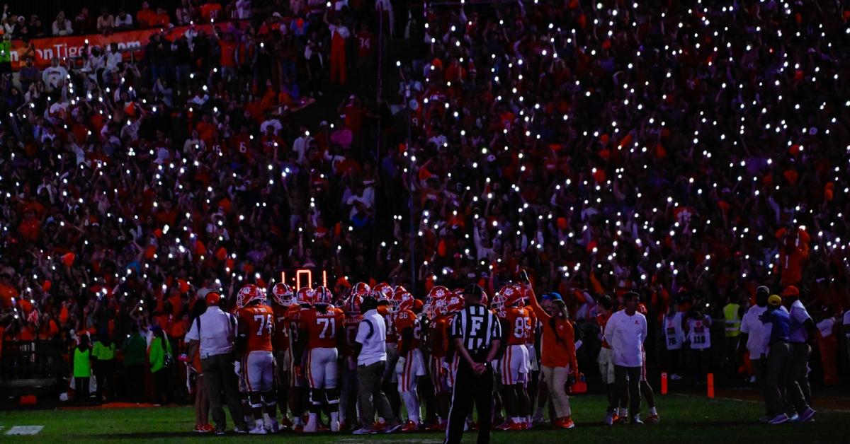 Clemson had an electric atmosphere on Oct. 1 in a top-10 win over NC State.