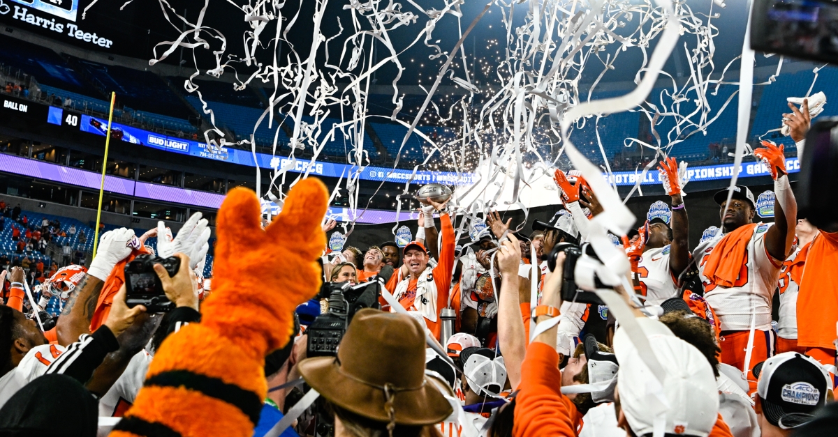 Clemson is a 2.5-point favorite over Tennessee according to the Action Network.