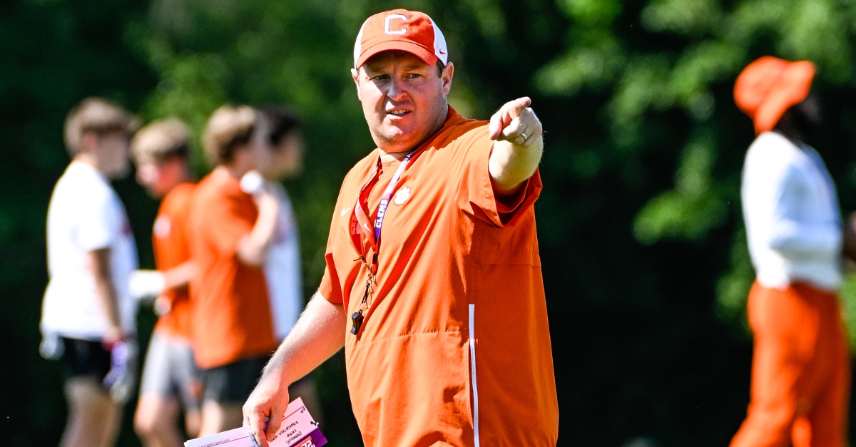 Wes Goodwin is eager to kick off his first full season as Clemson's defensive coordinator.