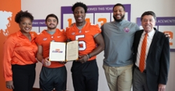 Two Tigers give back to Clemson with “1 CLEM5ON” endowment