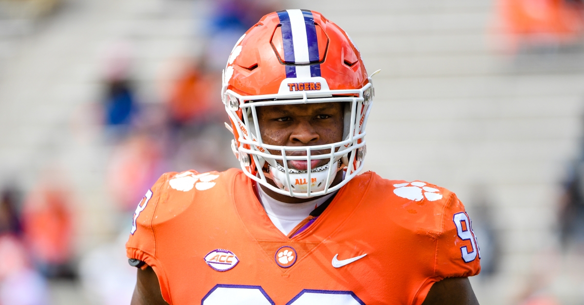 Myles Murphy is projected as Clemson's top-10 pick and one of three going in the first round by NFL.com's Daniel Jeremiah.