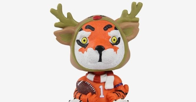 These cute Clemson reindeer bobbles are only $30 and ready to ship
