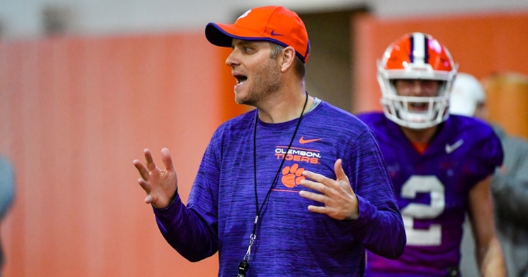 Brandon Streeter looks prove any doubters wrong in his first full season calling the plays in Clemson.
