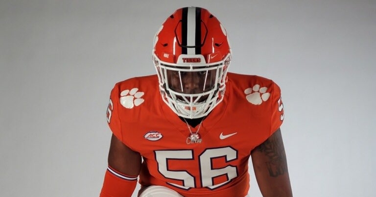 Champ Thompson has Clemson in his latest top schools list after adding a Clemson offer in a Dabo Swinney camp stop last summer.