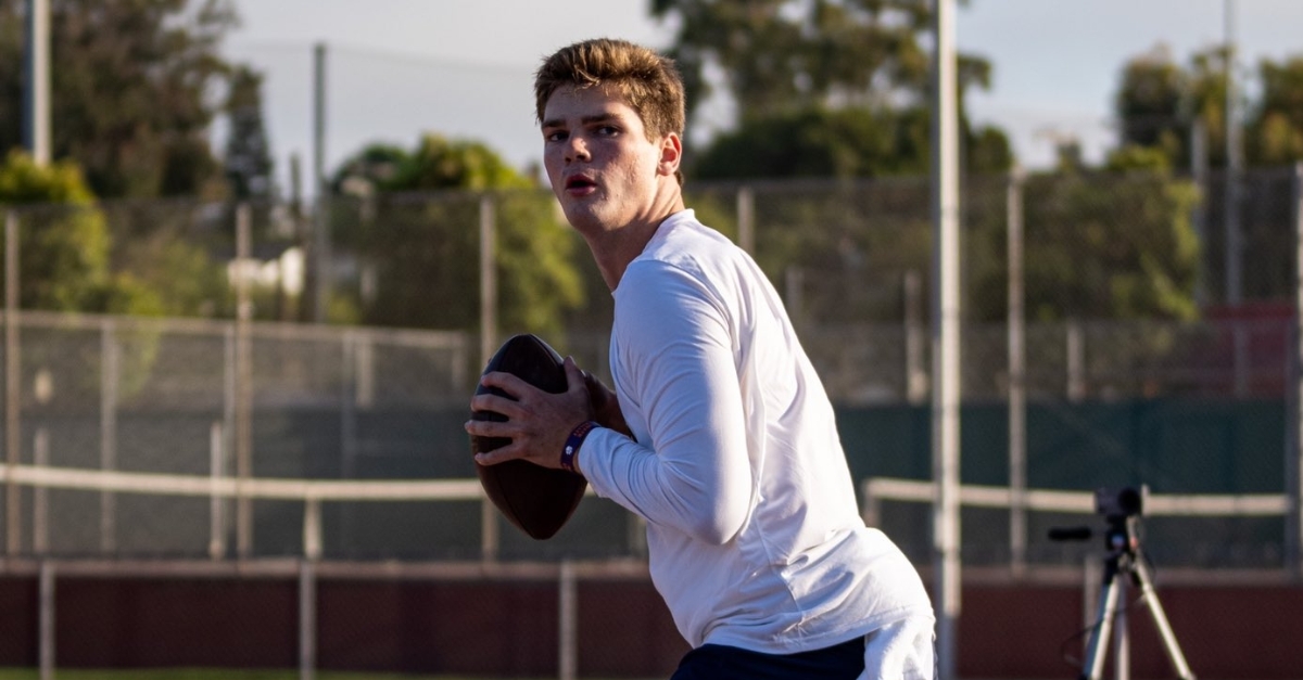 Clemson commit Christopher Vizzina made a case for being one of the top QBs in the 2023 class this week.