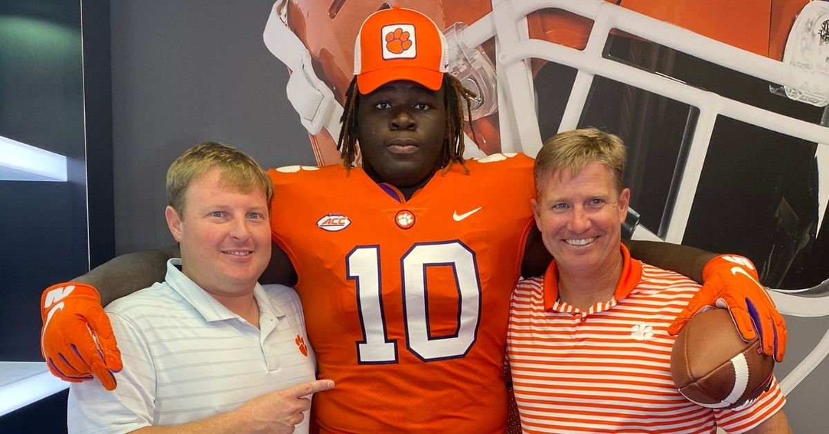 Omar White reported a "great" unofficial visit to Clemson in early June and he has the Tigers firmly in the mix.