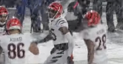 WATCH: Tee Higgins Mic'd Up in snowy playoff win over Buffalo