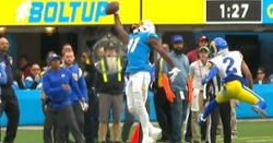 WATCH: Mike Williams makes incredible one-handed catch against Rams
