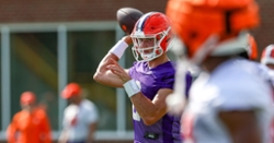 Swinney updates QB depth chart after Helms injury, says Klubnik solid in scrimmage