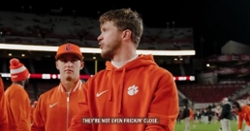 WATCH: "Order restored" - Behind the scenes of Clemson's win over the Gamecocks