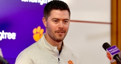 Garrett Riley wants his Clemson offense to attack, be violent and be fast